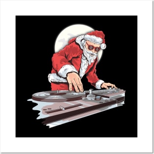 DJ Santa Posters and Art